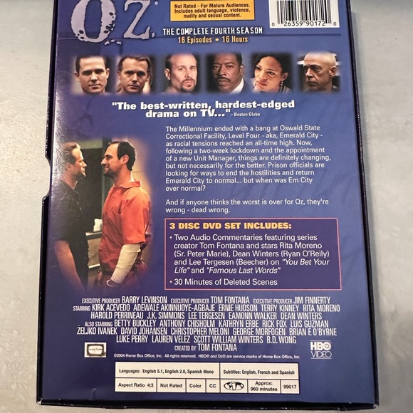 Oz: The Complete Fourth Season DVD - Picture 2 of 6